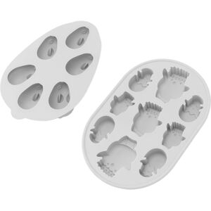 Unbranded 2Pcs Silicone Baking Mold Bunny Chick Style Food Grade Silicone Easy Release Cho Unbranded 2Pcs Silicone Baking Mold Bunny Chick Style Food Grade Silicone Easy Release Cho