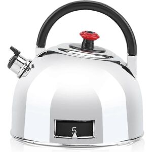 Unbranded (As show, One size) Teapot Shaped Kitchen Timer, Stainless Steel Mechanical Timi Unbranded (As show, One size) Teapot Shaped Kitchen Timer, Stainless Steel Mechanical Timi