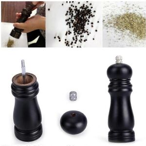 Unbranded (As show, One size) 2PCS Salt and Pepper Grinders, Manual Wooden Salt and Pepper Unbranded (As show, One size) 2PCS Salt and Pepper Grinders, Manual Wooden Salt and Pepper
