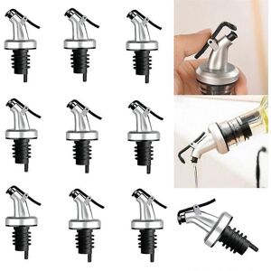 Unbranded (As show, One size) 10PCS Olive Oil Spouts, Oil Vinegar Bottle Stopper Spout Lea Unbranded (As show, One size) 10PCS Olive Oil Spouts, Oil Vinegar Bottle Stopper Spout Lea