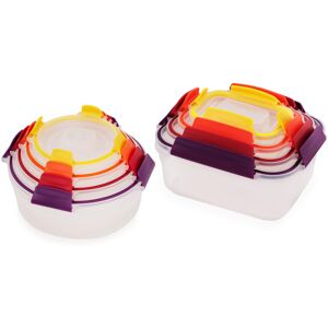 Joseph Joseph Nest Lock 8-Piece Food Storage Container Set, Multi-Size, Space-Sa Joseph Joseph Nest Lock 8-Piece Food Storage Container Set, Multi-Size, Space-Sa