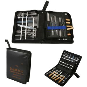 Unbranded 1 Set 46Pcs Carving Tools Kit Portable Vegetable Fruit Food Chisel Kitchen Cutti Unbranded 1 Set 46Pcs Carving Tools Kit Portable Vegetable Fruit Food Chisel Kitchen Cutti