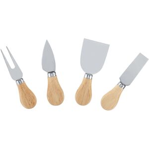 Unbranded 4PCS/Set Stainless Steel Cheese Knives Set Wooden Handle Cheese Cutting Knife Sl Unbranded 4PCS/Set Stainless Steel Cheese Knives Set Wooden Handle Cheese Cutting Knife Sl