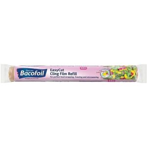 Unbranded Bacofoil Easycut Cling Film Refill 350mm X 60m Unbranded Bacofoil Easycut Cling Film Refill 350mm X 60m