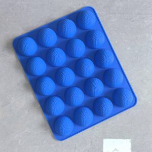 Kikidex (As show, One size) Golf Ball Chocolate Mould Silicone - Cake Pop Moulds With 20 Kikidex (As show, One size) Golf Ball Chocolate Mould Silicone - Cake Pop Moulds With 20