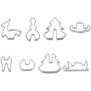 Unbranded (As show, One size) 3D Cartoon Fondant Cake Mold Biscuit Theme Christmas Shape o Unbranded (As show, One size) 3D Cartoon Fondant Cake Mold Biscuit Theme Christmas Shape o