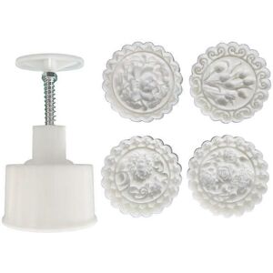 Unbranded (As show, One size) Moon Cake Mold Tulip-Cookie Moon Cake Mold Hand Pressure Moo Unbranded (As show, One size) Moon Cake Mold Tulip-Cookie Moon Cake Mold Hand Pressure Moo