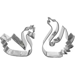 Unbranded (As show, One size) Set of 2 Stainless Steel Cookie Forming Tool Biscuits Cutter Unbranded (As show, One size) Set of 2 Stainless Steel Cookie Forming Tool Biscuits Cutter