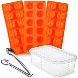 Unbranded Halloween Pumpkin Chocolate Mold Set including Ice Cube Trays with Sealed Box fo Unbranded Halloween Pumpkin Chocolate Mold Set including Ice Cube Trays with Sealed Box fo