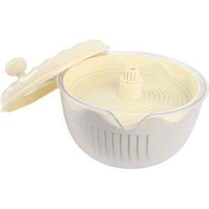 Unbranded High-Efficiency Beige Salad Spinner, Multi-Function Vegetable Washer & Chopper Unbranded High-Efficiency Beige Salad Spinner, Multi-Function Vegetable Washer & Chopper