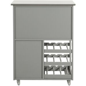 SoBuy FKW45-HG, Kitchen Storage Trolley Kitchen Cabinet with Worktop SoBuy FKW45-HG, Kitchen Storage Trolley Kitchen Cabinet with Worktop