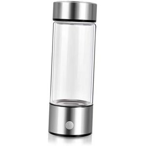 Unbranded 420ml USB Rechargeable Silver Hydrogen Water Maker Bottle Unbranded 420ml USB Rechargeable Silver Hydrogen Water Maker Bottle
