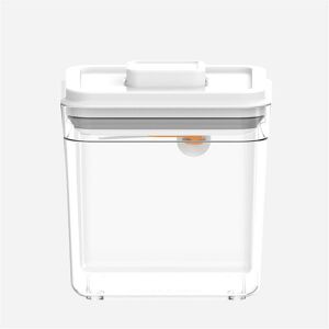 GreenZech (M) 1000ml/1700ml/2300ml Clear Kitchen Storage Box Food Dispenser Grain Rice Can GreenZech (M) 1000ml/1700ml/2300ml Clear Kitchen Storage Box Food Dispenser Grain Rice Can