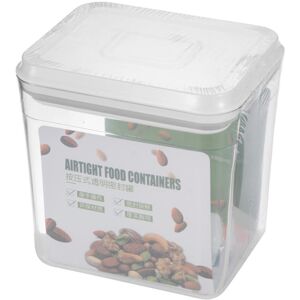 GreenZech (L) 1000ml/1700ml/2300ml Clear Kitchen Storage Box Food Dispenser Grain Rice Can GreenZech (L) 1000ml/1700ml/2300ml Clear Kitchen Storage Box Food Dispenser Grain Rice Can