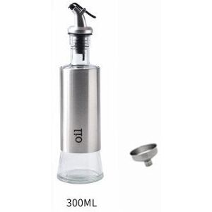 GreenZech (#01) 300ML Olive Oil Dispenser Bottles with Funnel Stainless Steel Oil Pourer D GreenZech (#01) 300ML Olive Oil Dispenser Bottles with Funnel Stainless Steel Oil Pourer D