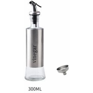 GreenZech (#03) 300ML Olive Oil Dispenser Bottles with Funnel Stainless Steel Oil Pourer D GreenZech (#03) 300ML Olive Oil Dispenser Bottles with Funnel Stainless Steel Oil Pourer D