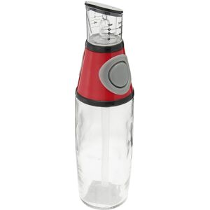 GreenZech (Red) 500ml Kitchen Glass Olive Oil Vinegar Dispenser Pourer Bottle With No-Drip GreenZech (Red) 500ml Kitchen Glass Olive Oil Vinegar Dispenser Pourer Bottle With No-Drip