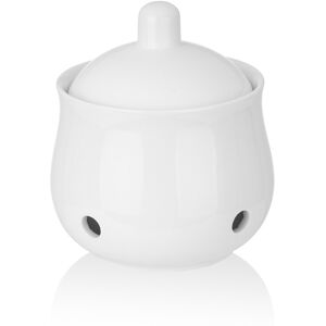 Unbranded Airtight Seal Garlic Keeper With Lid For Long-lasting Freshness White Unbranded Airtight Seal Garlic Keeper With Lid For Long-lasting Freshness White