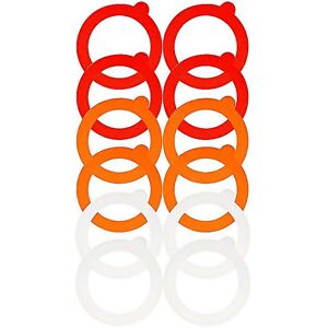 Unbranded For 12 Pieces Silicone Gasket Sealing Rings Jar Lids Fitting Seals Unbranded For 12 Pieces Silicone Gasket Sealing Rings Jar Lids Fitting Seals