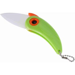 Unbranded Green Ceramic Folding Knife for Kitchen Fruits and Vegetables Mini Bird Unbranded Green Ceramic Folding Knife for Kitchen Fruits and Vegetables Mini Bird
