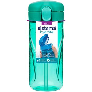 Sistema Hydrate Quick Flip Water Bottle 520 ml BPA Free Water Bottle Sistema Hydrate Quick Flip Water Bottle 520 ml BPA Free Water Bottle