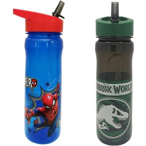 MARVEL 1325 1698 Spider-Man Hero Reusable Water Bottle, Blue and red, MARVEL 1325 1698 Spider-Man Hero Reusable Water Bottle, Blue and red,