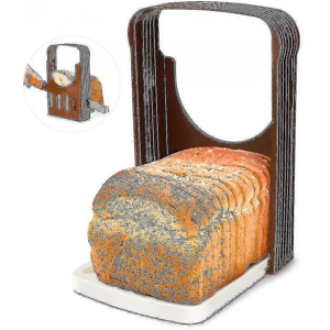 Unbranded Adjustable Folding Bread Slicing Machine, Fast Uniform Thickness Bread Knife Unbranded Adjustable Folding Bread Slicing Machine, Fast Uniform Thickness Bread Knife