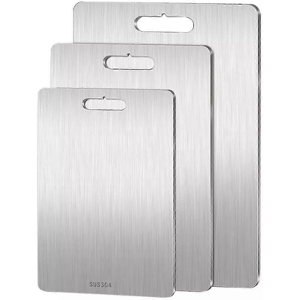 Unbranded Titanium Cutting Board Double-Sided 24x15 Kitchen Chopping Board Unbranded Titanium Cutting Board Double-Sided 24x15 Kitchen Chopping Board