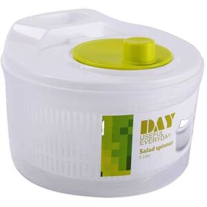 Unbranded 3L Salad Spinner Manual Lettuce Dryer with Rotary Handle Unbranded 3L Salad Spinner Manual Lettuce Dryer with Rotary Handle