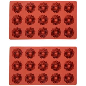 Saudism Mini Spiral Shaped 15 Cavity Silicone Cake Molds Baking Dessert Mousse Decoratin Saudism Mini Spiral Shaped 15 Cavity Silicone Cake Molds Baking Dessert Mousse Decoratin