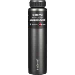 Sistema Hydrate Stainless Steel Water Bottle 280 ml BPA-Free Double Wall V Sistema Hydrate Stainless Steel Water Bottle 280 ml BPA-Free Double Wall V