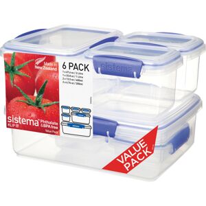 Sistema KLIP IT Food Storage Containers 2 L, 1 L, 400 ml, 200 ml Airtight & Sistema KLIP IT Food Storage Containers 2 L, 1 L, 400 ml, 200 ml Airtight &
