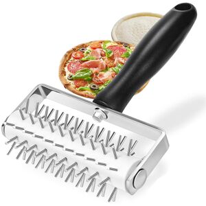 Unbranded (Black) Pizza Pin Puncher Dough Hole Maker With Plastic Handle Docking Tool For Unbranded (Black) Pizza Pin Puncher Dough Hole Maker With Plastic Handle Docking Tool For