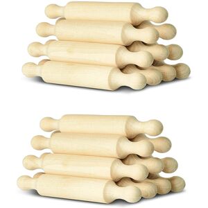 Spactz 20X Wooden 6 Inches Long Kitchen Baking Rolling Pin for Fondant Spactz 20X Wooden 6 Inches Long Kitchen Baking Rolling Pin for Fondant
