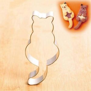 Unbranded For Cat Shaped Aluminium Baking Cake Mould Cookie Cutter Unbranded For Cat Shaped Aluminium Baking Cake Mould Cookie Cutter