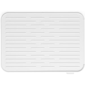 Brabantia 117466 Silicone Dish Drying Mat, Steel, Light Grey, 43.8 x 32.5 x 0.9 Brabantia 117466 Silicone Dish Drying Mat, Steel, Light Grey, 43.8 x 32.5 x 0.9