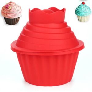 Unbranded Cupcake Giant 3pcs Shape Silicone Cake Mould Baking Kitchen Quality Tool High Unbranded Cupcake Giant 3pcs Shape Silicone Cake Mould Baking Kitchen Quality Tool High