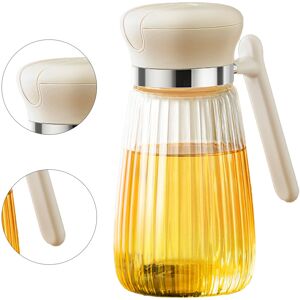 Unbranded Auto Flip Oil Dispenser 550ml Transparent Glass & ABS Kitchen Storage Unbranded Auto Flip Oil Dispenser 550ml Transparent Glass & ABS Kitchen Storage