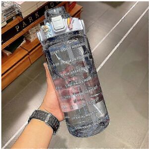 Unbranded Liter Transparent Water Bottle Large Capacity Plastic Water Bottle for Fitness a Unbranded Liter Transparent Water Bottle Large Capacity Plastic Water Bottle for Fitness a