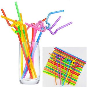 Unbranded (400 pieces) Flexible straws, BPA free, 26 cm, 100/300/500/1000 pieces Unbranded (400 pieces) Flexible straws, BPA free, 26 cm, 100/300/500/1000 pieces