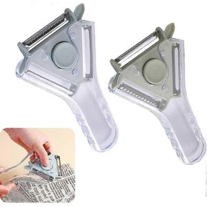 Unbranded in 1 Potato Peeler, 2 Pieces, Vegetable Peeler, Multifunctional Vegetable Peeler Unbranded in 1 Potato Peeler, 2 Pieces, Vegetable Peeler, Multifunctional Vegetable Peeler