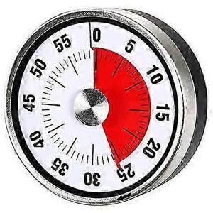 Unbranded 2025 Magnetic Mechanical Kitchen Timer - 60 Minute Countdown - Visual Cooking Ti Unbranded 2025 Magnetic Mechanical Kitchen Timer - 60 Minute Countdown - Visual Cooking Ti