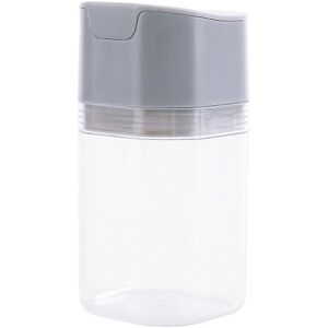 Unbranded (Grey) Dustproof and moisture-proof seasoning bottle, transparent, leak-proof, p Unbranded (Grey) Dustproof and moisture-proof seasoning bottle, transparent, leak-proof, p