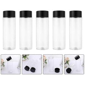 Unbranded Pack of 10 500ml Clear Plastic Bottles for Juice and Cereal Unbranded Pack of 10 500ml Clear Plastic Bottles for Juice and Cereal