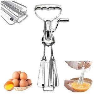 Unbranded Egg Beater (Electroplating - Silver Stainless Steel) - Upgrade 2024 - Stainless Unbranded Egg Beater (Electroplating - Silver Stainless Steel) - Upgrade 2024 - Stainless