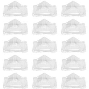 Unbranded Pack of 100 clear plastic sandwich boxes, triangular sandwich bags Unbranded Pack of 100 clear plastic sandwich boxes, triangular sandwich bags