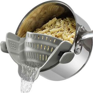 Unbranded Clip-on Colander for Pots and Pans - Universal Silicone Pasta Strainer for Spagh Unbranded Clip-on Colander for Pots and Pans - Universal Silicone Pasta Strainer for Spagh