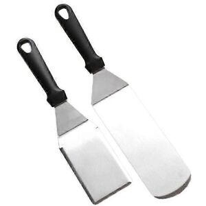 Unbranded Professional Spatula Set: Stainless Steel Pancake or Hamburger Spatula for Grill Unbranded Professional Spatula Set: Stainless Steel Pancake or Hamburger Spatula for Grill