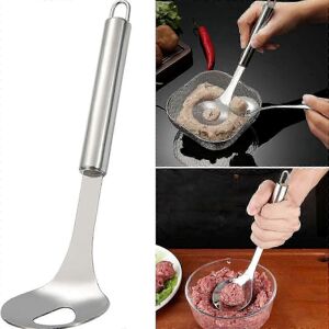 Unbranded Stainless Steel Meatball Press, Meatball Maker, Magic Spoon, Kitchen Utensils, M Unbranded Stainless Steel Meatball Press, Meatball Maker, Magic Spoon, Kitchen Utensils, M