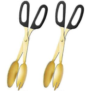 Unbranded 10 inch Gold Serving Tongs, Gold Serving Utensils, Salad Tongs, Buffet Tongs, St Unbranded 10 inch Gold Serving Tongs, Gold Serving Utensils, Salad Tongs, Buffet Tongs, St